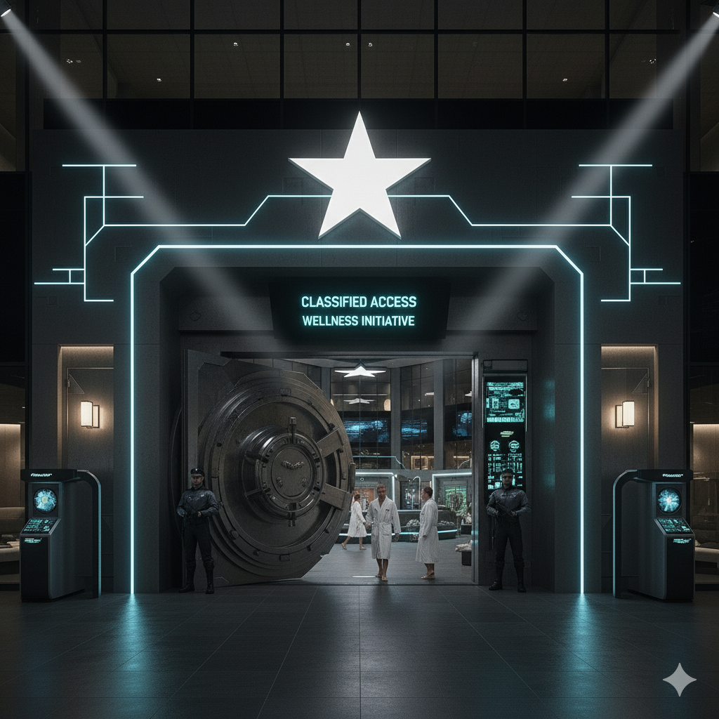 Ein Bild vom Eingangsbereich des pentaSpas.